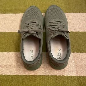 sneakers  kizik use wear few times  good condition has a little spot inside